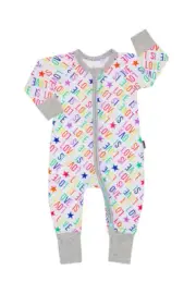BONDS ZIP WONDERSUIT PRIDE LOVE IS LOVE Sz 00 Bnwt Free Post (h53)