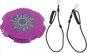 Waist Twisting Disc with Pull Rope Aerobic Exercise Board for Body Shaping, Balance Training and Fitness Durable Plastic Material, Supports Up to 400KG