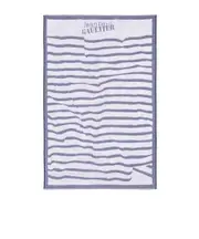 Printed beach towel One size White