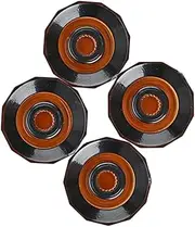 JOINPAYA 4pcs Potentiometer Caps Replacement for Electric Guitar Bass Volume Knobs Easy Installation Accurate Volume Present for Guitarists Compatible with Various Instruments