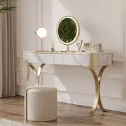 Vanity Table and Stool Set/Makeup Dressing Table/Bedroom Vanity