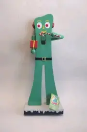 Gumby Wooden Nutcracker - 14" Tall - Clear Creations Christmas Nutcracker - 2017