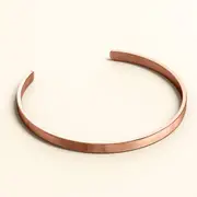 Avenue Classic Cuff Bangle Rose Gold - 4mm