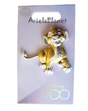 Disney Parks 100th Anniversary Celebration Simba The Lion King Pin