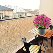 Bamboo Reed Fencing Privacy,Natural Reed Privacy Fence, Plant Pool Fence, Decorative Screen,Hand-Woven, Sun Shade,Bamboo Fence Rolls 1.6-4.3 Feet High (Size : W70xH300CM(2.3x9.8ft))