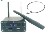 HiFi Bluetooth 5.0 Receiver DAC Stereo Audio Preamp USB Music Player SD FM Radio