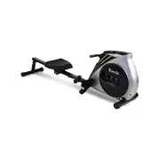 Everfit Foldable Exercise Rowing Machine Silver Black