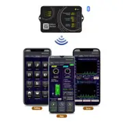 Smart Wireless BT Battery Coulombmeter Can Monitor Current Power Mobile Control