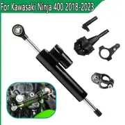 Linear Steering Damper Stabilizer Mounting Kit For Kawasaki Ninja 400 2018-ON