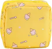 Sanitary Pad Pouch, Large Capacity Oxford Cloth Pouch for Women, Multi-Functional Zipper Bag Nursing Pads Containers for Hotels, School, Business Trip