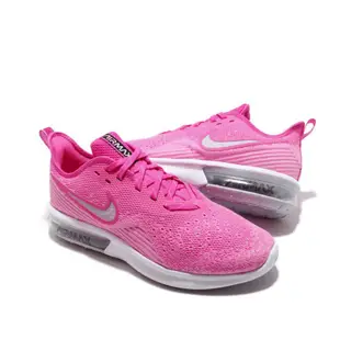 NIKE系列-WMNS NIKE AIR MAX SEQUENT 4 女款 氣墊 粉紅色休閒鞋-NO.AO4486601