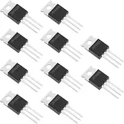 ECSiNG 10Pcs IRF4905 MOSFET Transistor TO-220 P-Channel Feld Effect Transistor 74A 55V Field Effect Tubes P-Channel Rectifier 2.54mm