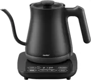 Gooseneck Electric Kettle with Temperature Control, 3 Variable Presets, 100% Sta