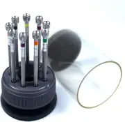 Precision Screwdriver 9pc Set Watch Jewelry Slotted Flat Blade Watchmakers Tools