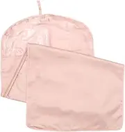 CAXUSD 1PC Long Suit Cover Bag for Dust Protection Clothes Organizer Sturdy Skin Friendly Material Easy to Clean for Home Use Pink