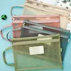 Large Capacity A4 File Folder Mesh File Organizer Test Paper Storage Bag