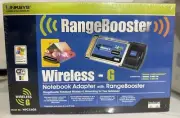 Linksys Wireless G Notebook Adapter with RangeBooster Brand New Sealed