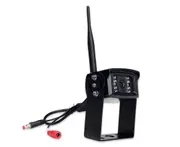 Elinz Digital Wireless Reversing Rearview Camera CMOS 800TVL 18 IR LEDs Night Vision Built-in Mic 12V 24V Truck Caravan