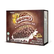 Generic NESTLE KOKO KRUNCH Chocolate Cereal Bar Multipack 4x25g