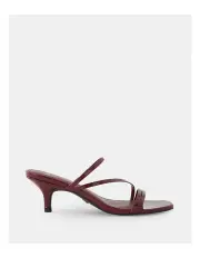 [Novo Shoes] Udita Heels in Deep Red Patent