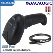 Datalogic Gryphon GD4290-BK Wired Handheld 1D Barcode Scanner Reader USB Cable