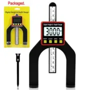 Digital Router Ruler LCD Caliper Factory Woodworking Shop 1PC CR2032 3V