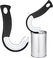 2 Pieces Easy Open Ring Pull Can Opener - Easy Grip Helper for Tab Cans, Tins, and Bottles