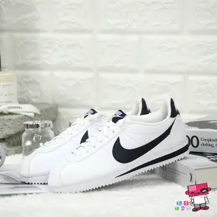 球鞋補習班 WMNS NIKE CLASSIC CORTEZ LEATHER OG 阿甘 黑白 女 807471-101