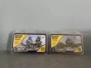 Woodland Scenics 2 Realistic Tree Kits (Deciduous) - 1pk of 21 and 1 pack of 6