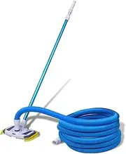 vidaXL Pool Cleaning Tool with Telescopic Pole and Hose Vacuum Sweep Broom