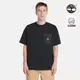Timberland 男款黑色 Outlast® 恆溫科技短袖 T 恤|A5UMU001