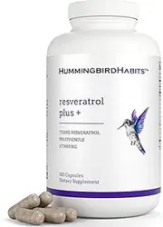Resveratrol Plus+ 1450mg | 100% Australian Owned | Trans Resveratrol Supplement with Vitamin C & Polyphenol Complex, Antioxidant Supplement for Immune Support, Longevity Support & Overall Wellness, 180 Vegan Capsules