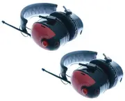 2 X BULLANT ABA330S AM/FM PHONE HEADPHONES EAR MUFFS HEADSET RADIO