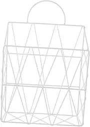 Operitacx Hanging Wall Magazine Holder Wire Book Rack for Home Office Decorative Organizer for Magazines Newspapers and Files Lightweight and Easy to Use