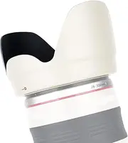 EW‑83G Camera Lens Hood Shade Fits for EF 28‑300mm F/3.5‑5.6L is USM Lens, Lens Replaces for EF Hood, Can Be Reversed, White