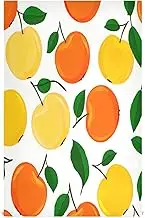 RPLIFE Fruit White Dish Towels for Kitchen Drying, 28x18 Absorbent Quick Dry Dish Towel, Set of 4