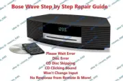 Bose Wave DIY Repair Guide Capacitors Step by Step Fix Disc Error Skipping
