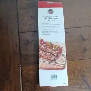 Norpro Set of 6 Stainless Steel 14 Inch Skewers Barbecue Grilling Kabob - NEW