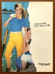 1982 White Stag Sportswear Clothing Vintage Print Ad/Poster Fashion Style Décor