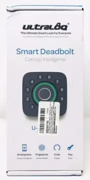 U-Bolt Pro Bluetooth Enabled Fingerprint and Keypad Smart Deadbolt 6-in-1 “Seal”