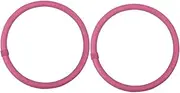 Arm Hoops for Exercise - Upgraded Mini Hoop Set for Strengthening Shoulder & Arm Muscles - for Fat Burning & Yoga Workouts 1 Pair of in Stylish Design