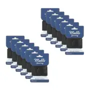 12PK Malli Sewing Soft Elastic Band Flexible DIY Sewing Cord 40mm x 1M Assorted