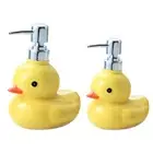 Foaming Soap Dispenser Duck Hand Sanitizers Shower Refillable Pump Bottle