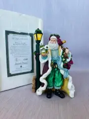 2002 Hamilton Collection Thomas Kinkade The Light of St. Nicholas Santa Figurine