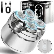 Electric Head Shavers for Bald Men - Waterproof Cordless Bald Razor Wet/Dry S...