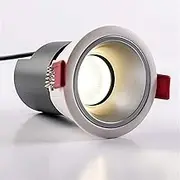 Recessed Ceiling Light,Recessed COB Downlights Spotlight Ceiling Light Rotatable Die-Casting Aluminum Housing Fitting with LED Driver 5W 7W 12W 15W for Bathroom