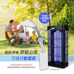 【勳風】雙燈管USB電擊式捕蚊燈(DHF-S2059)