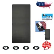 Dense Foam Machine Mat - 17" x 36" for Stability & Noise Control in Workspaces