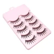 Cosplay Manga Lashes Natural Look Doll-Lashes Fluffy-Faux-Mink False Eyelashes