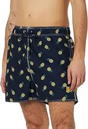 [Haute pression] Men's b295 c01 XL Swim Trunks, Multicolored, 44-46, Multicolored, 16-18